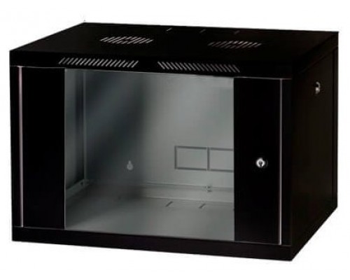 Phasak - Armario Rack mural 9U 600x600 negro - Sin luz